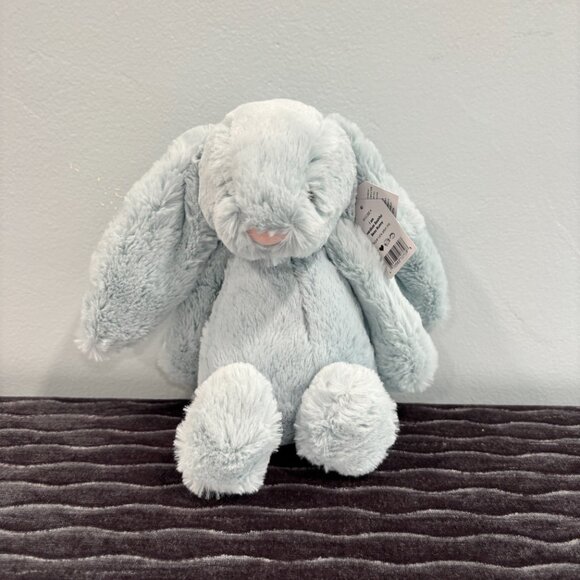 RARE Jellycat Medium Bashful Beau Bunny BNWT - Picture 2 of 6